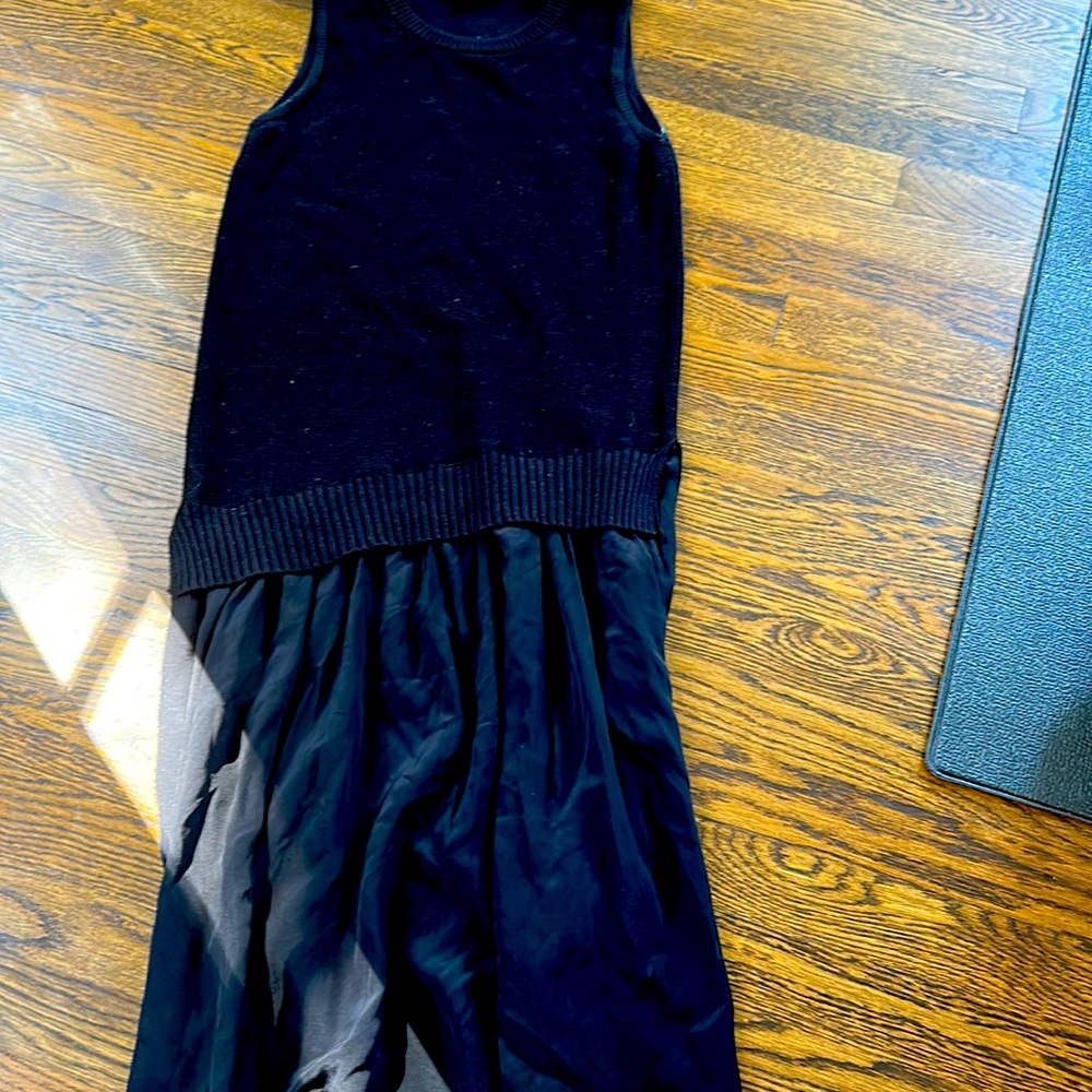 Acrobat sweater/sheer dresss